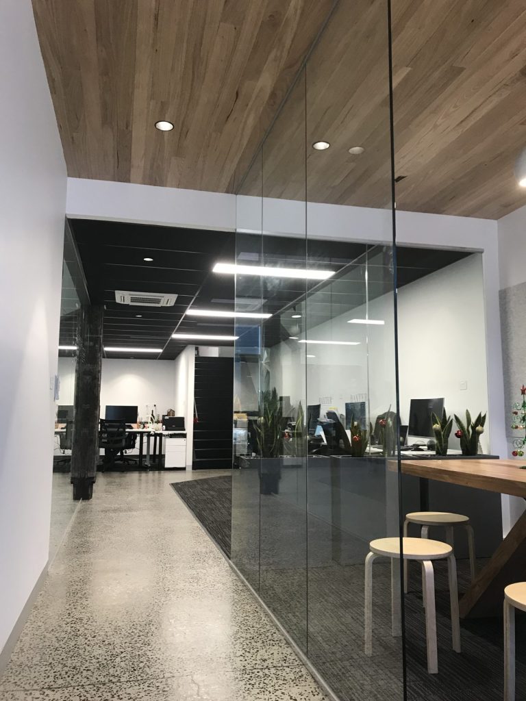 Completed fit-out with ducted air conditioning installed by Smart Climate